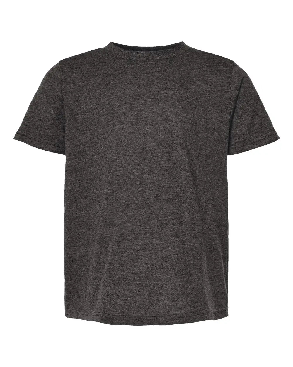 Tultex 265 Youth Poly-rich T-shirt - Heather Graphite