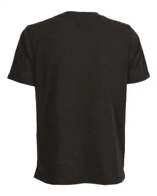 Tultex 265 Youth Poly Rich t Shirt Heather Graphite