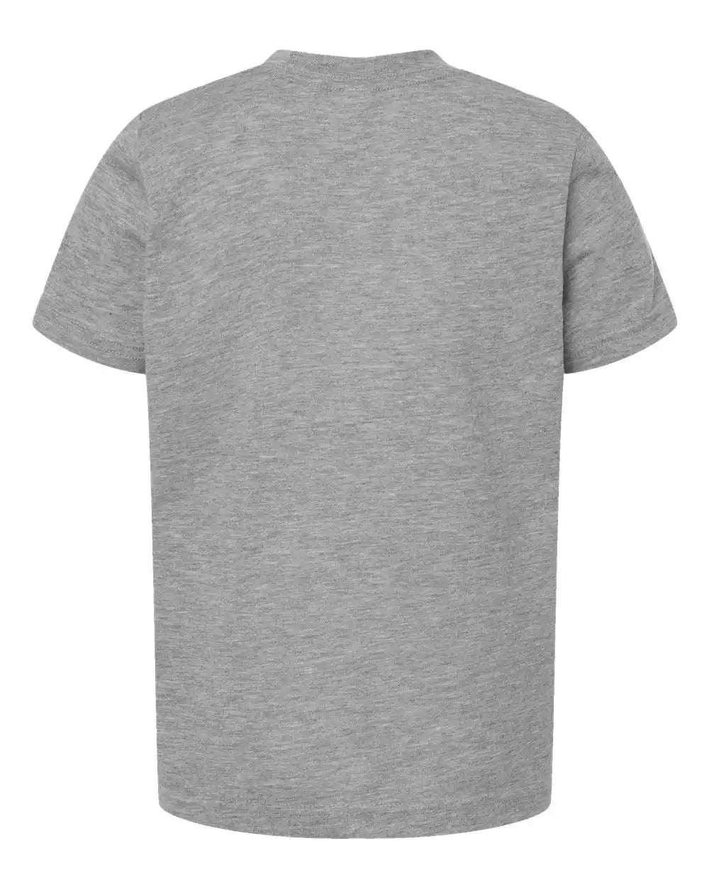 Tultex 265 Youth Poly-rich T-shirt - Heather Grey - Xs