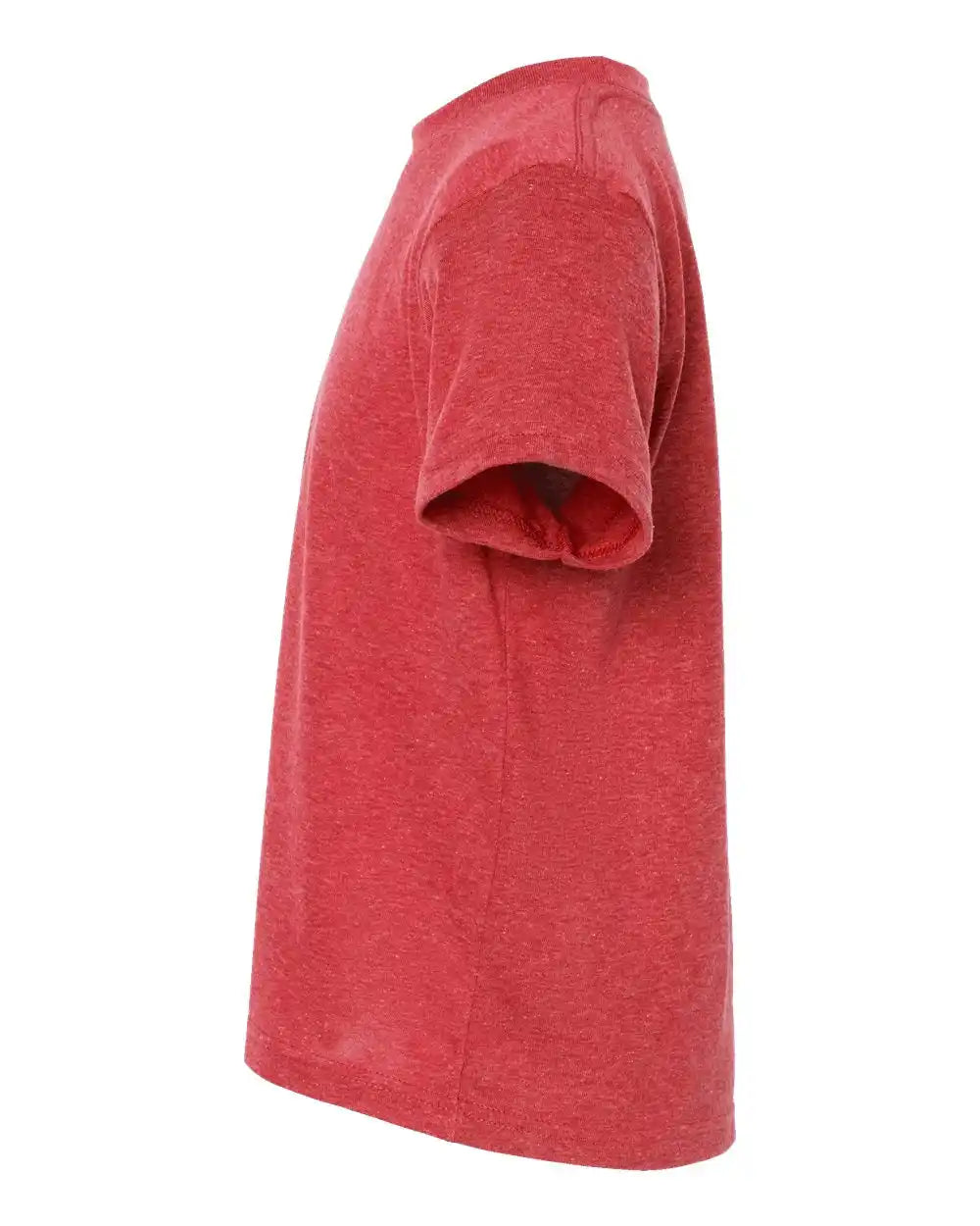 Tultex 265 Youth Poly-rich T-shirt - Heather Red