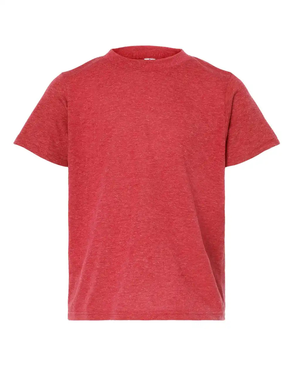 Tultex 265 Youth Poly-rich T-shirt - Heather Red - Xs