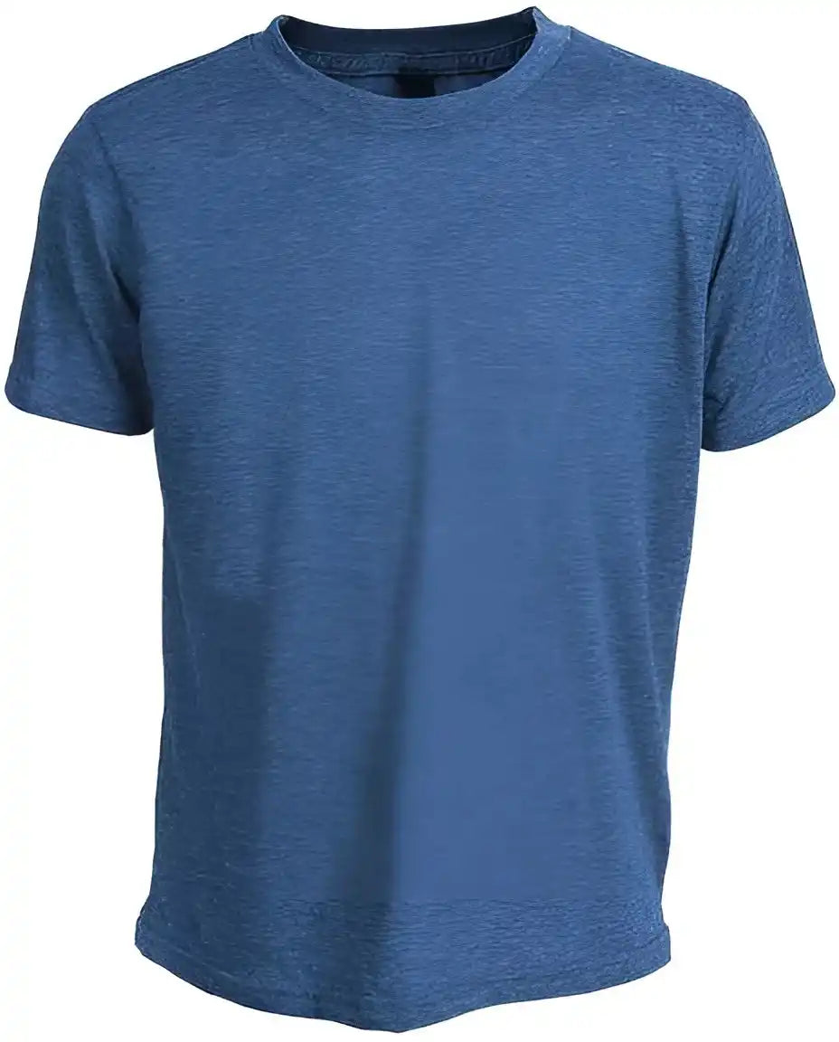 Tultex 265 Youth Poly Rich t Shirt Heather Royal