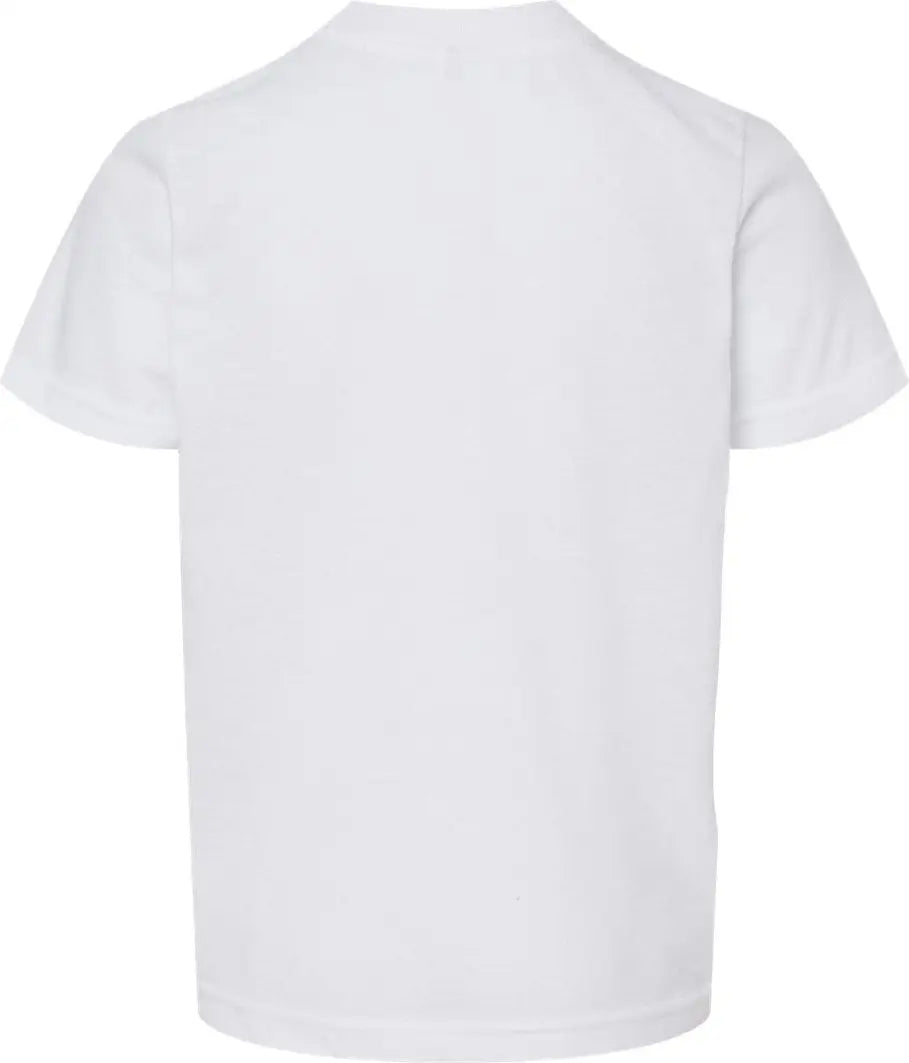 Tultex 265 Youth Poly-rich T-shirt - White