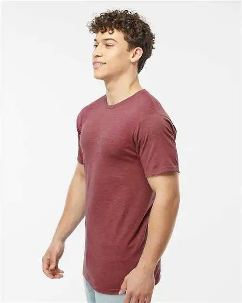 Tultex 290 Unisex Jersey T-shirt - Heather Burgundy