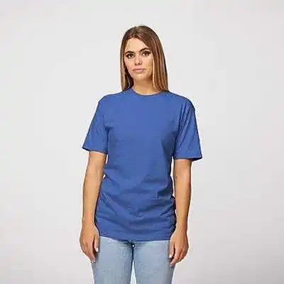 Tultex 290 Unisex Jersey T-shirt - Heather Royal