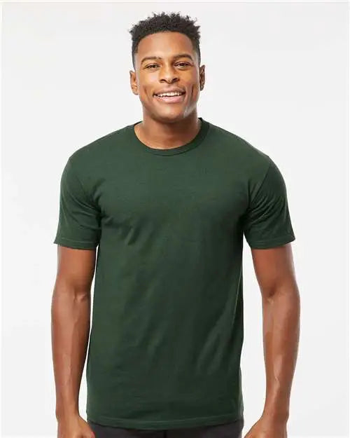 Tultex 290m Heavyweight Jersey T-shirt - 290 - Forest