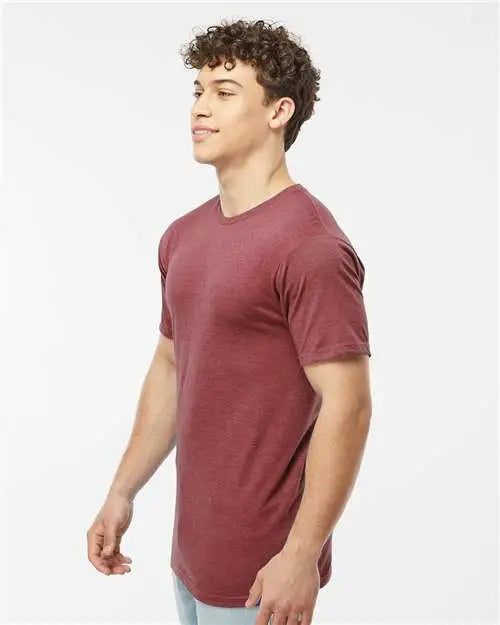 Tultex 290m Heavyweight Jersey T-shirt - 290 - Heather Burgundy