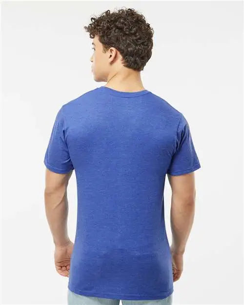 Tultex 290m Heavyweight Jersey T-shirt - 290 - Heather Royal