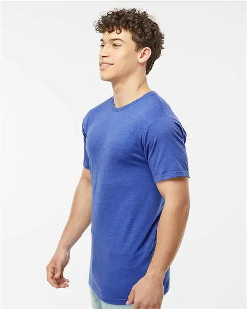 Tultex 290m Heavyweight Jersey T-shirt - 290 - Heather Royal