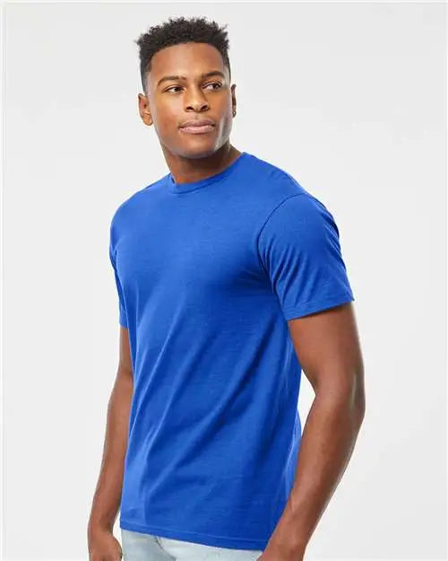 Tultex 290m Heavyweight Jersey T-shirt - 290 - Royal (disc) - (disc) / Adult Xs
