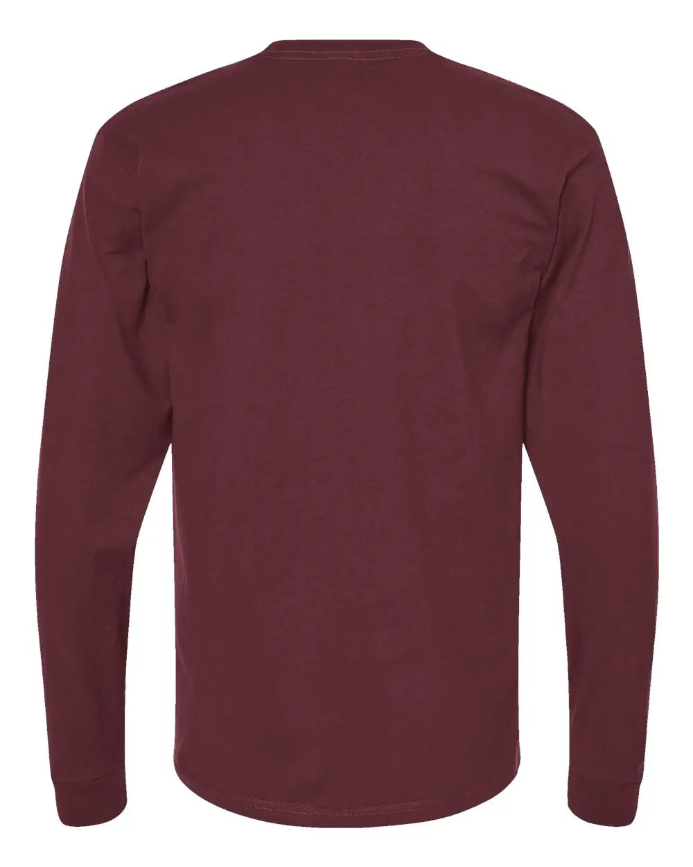 Tultex 291 Heavyweight Jersey Long Sleeve T-shirt - Burgundy - Maroon / s