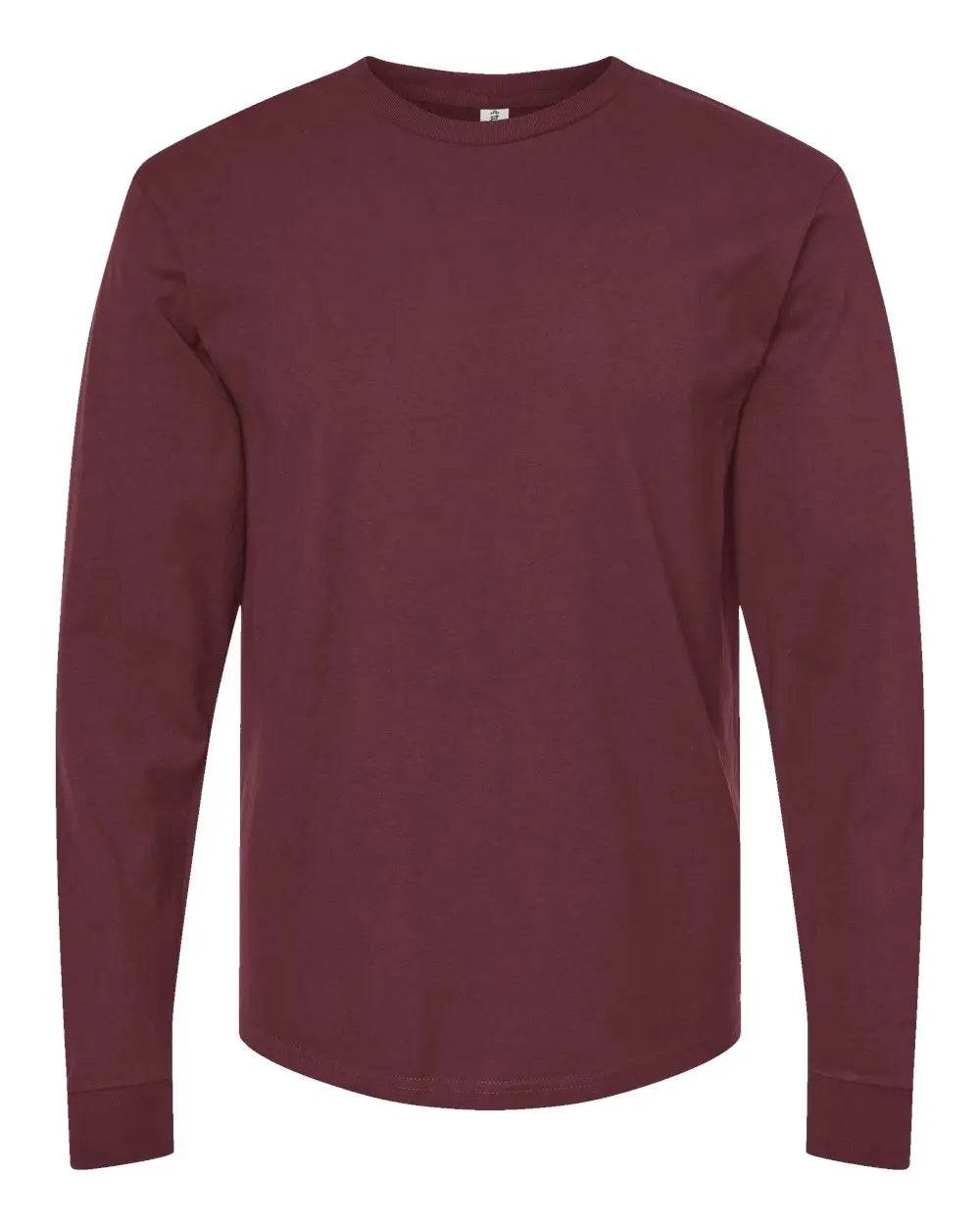 Tultex 291 Heavyweight Jersey Long Sleeve T-shirt - Burgundy - Maroon / s