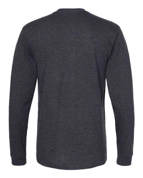 Tultex 291 Heavyweight Jersey Long Sleeve T-shirt - Heather Graphite