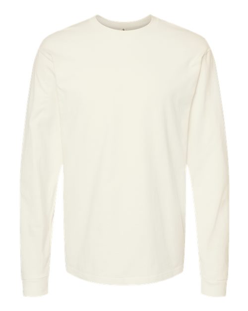 Tultex 291 Heavyweight Jersey Long Sleeve T-shirt - Natural