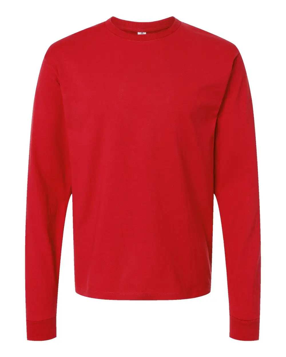 Tultex 291 Heavyweight Jersey Long Sleeve T-shirt - Red - s