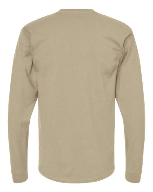 Tultex 291 Heavyweight Jersey Long Sleeve T-shirt - Sand