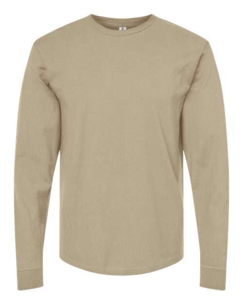 Tultex 291 Heavyweight Jersey Long Sleeve T-shirt - Sand