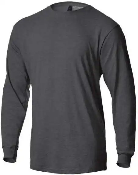 Tultex 291 Unisex Jersey Long Sleeve t Shirt Heather Charcoal