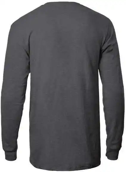 Tultex 291 Unisex Jersey Long Sleeve t Shirt Heather Charcoal