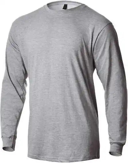 Tultex 291 Unisex Jersey Long Sleeve t Shirt Heather Grey