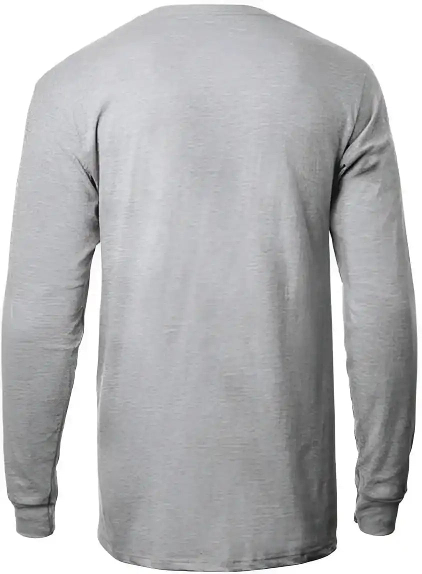 Tultex 291 Unisex Jersey Long Sleeve T-shirt - Heather Grey