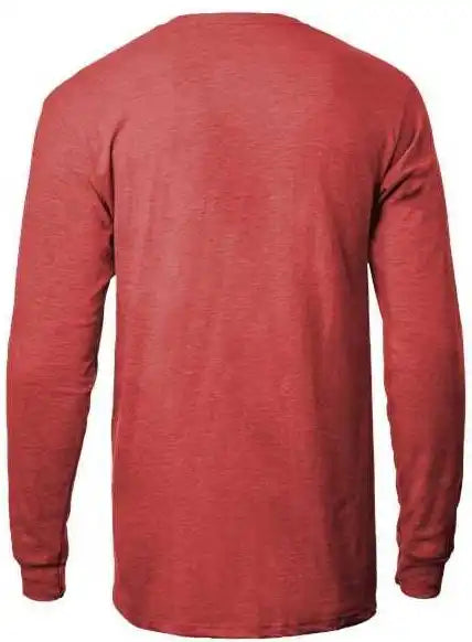 Tultex 291 Unisex Jersey Long Sleeve t Shirt Heather Red