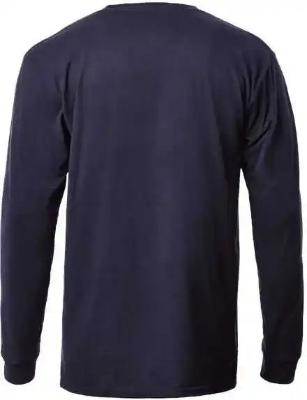 Tultex 291 Unisex Jersey Long Sleeve t Shirt Navy