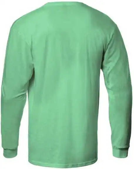Tultex 291 Unisex Jersey Long Sleeve t Shirt Neo Mint