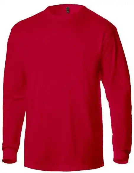 Tultex 291 Unisex Jersey Long Sleeve t Shirt Red