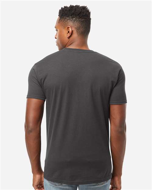 Tultex 293 Heavyweight Jersey Pocket T-shirt - Charcoal