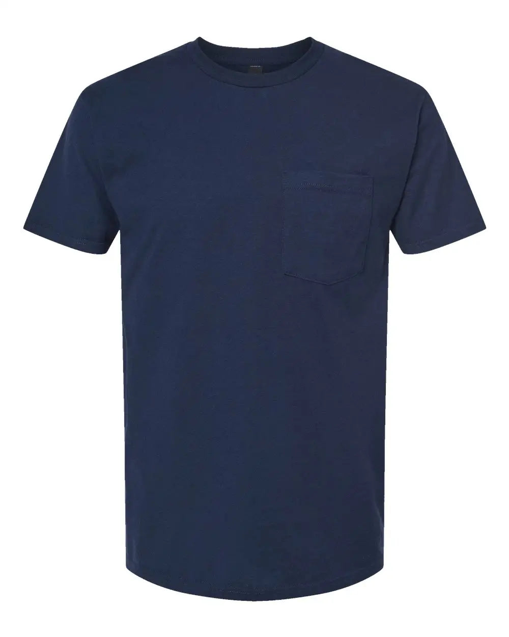 Tultex 293 Heavyweight Jersey Pocket T-shirt - Navy