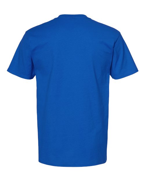 Tultex 293 Heavyweight Jersey Pocket T-shirt - Royal