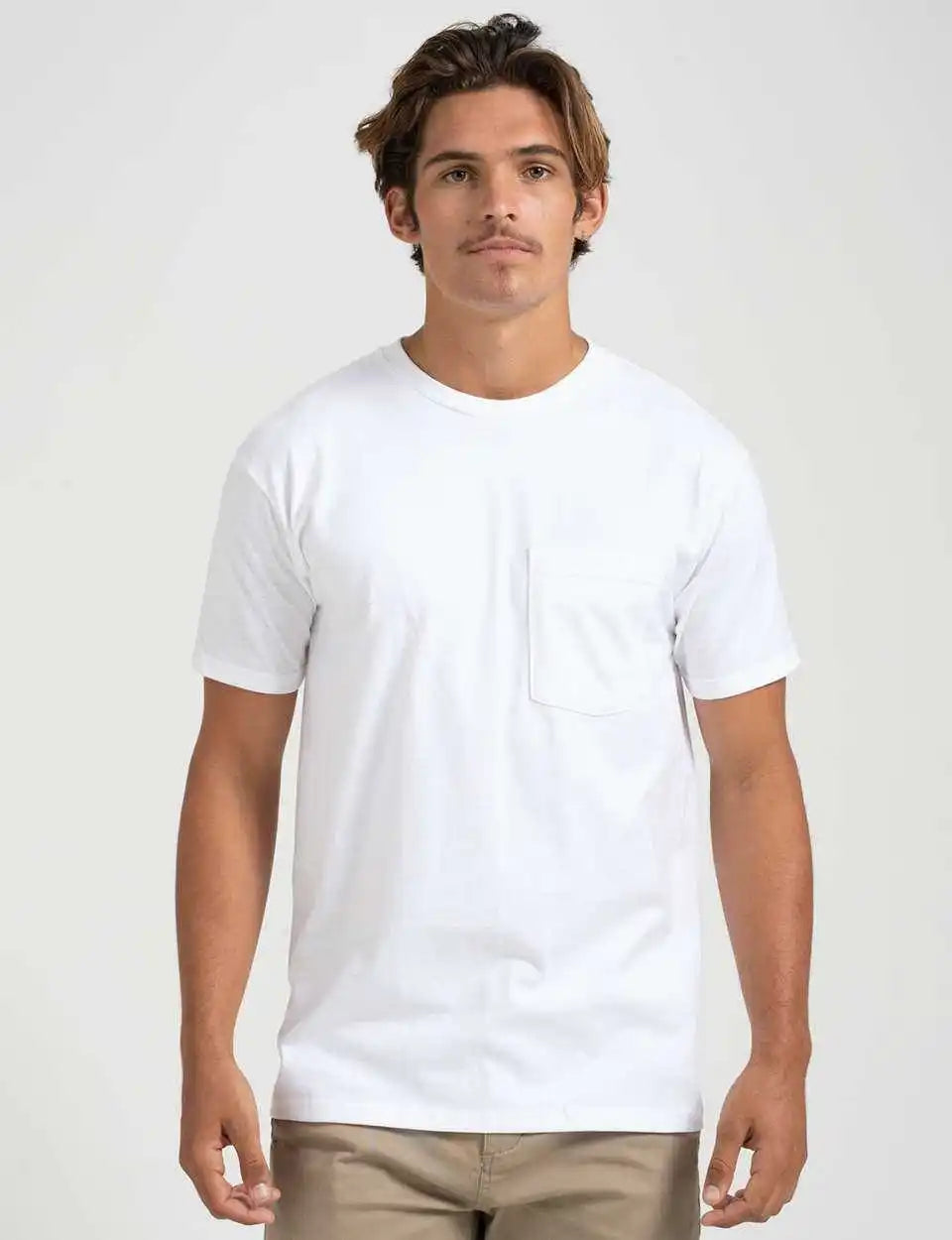 Tultex 293 Unisex Heavyweight Pocket T-shirt - White