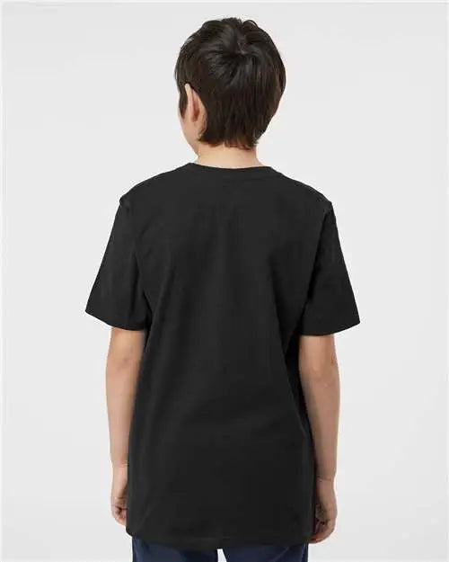 Tultex 295 Youth Heavyweight Jersey T-shirt - Black