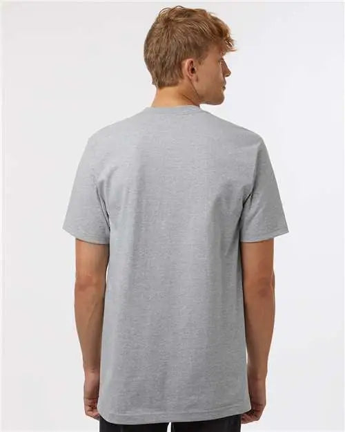 Tultex 299 Heavyweight Street T-shirt - Heather Grey