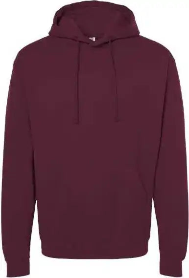 Tultex 320 Fleece Hooded Sweatshirt Maroon