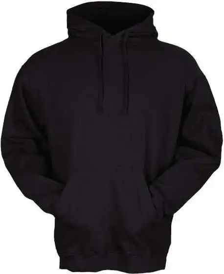 Tultex 320 Unisex Fleece Hooded Sweatshirt Black