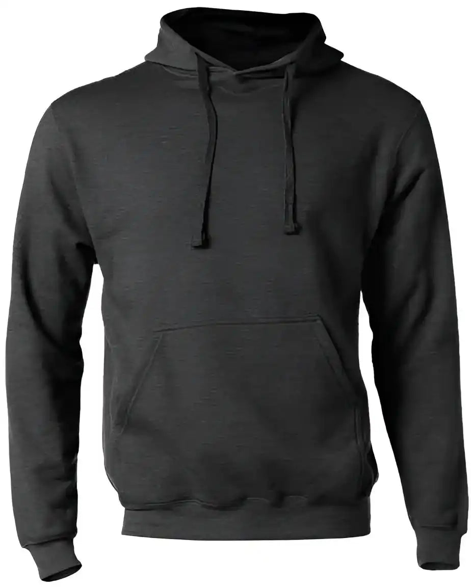Tultex 320 Unisex Fleece Hooded Sweatshirt Heather Charcoal