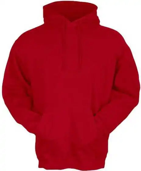 Tultex 320 Unisex Fleece Hooded Sweatshirt Red