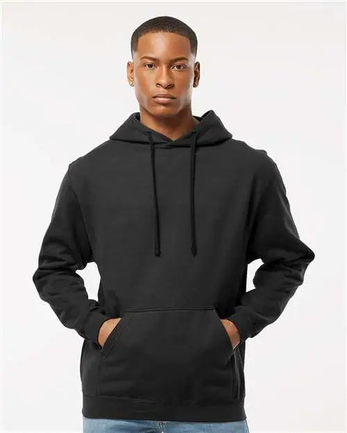 Tultex 320m Fleece Hooded Sweatshirt - 320 - Black
