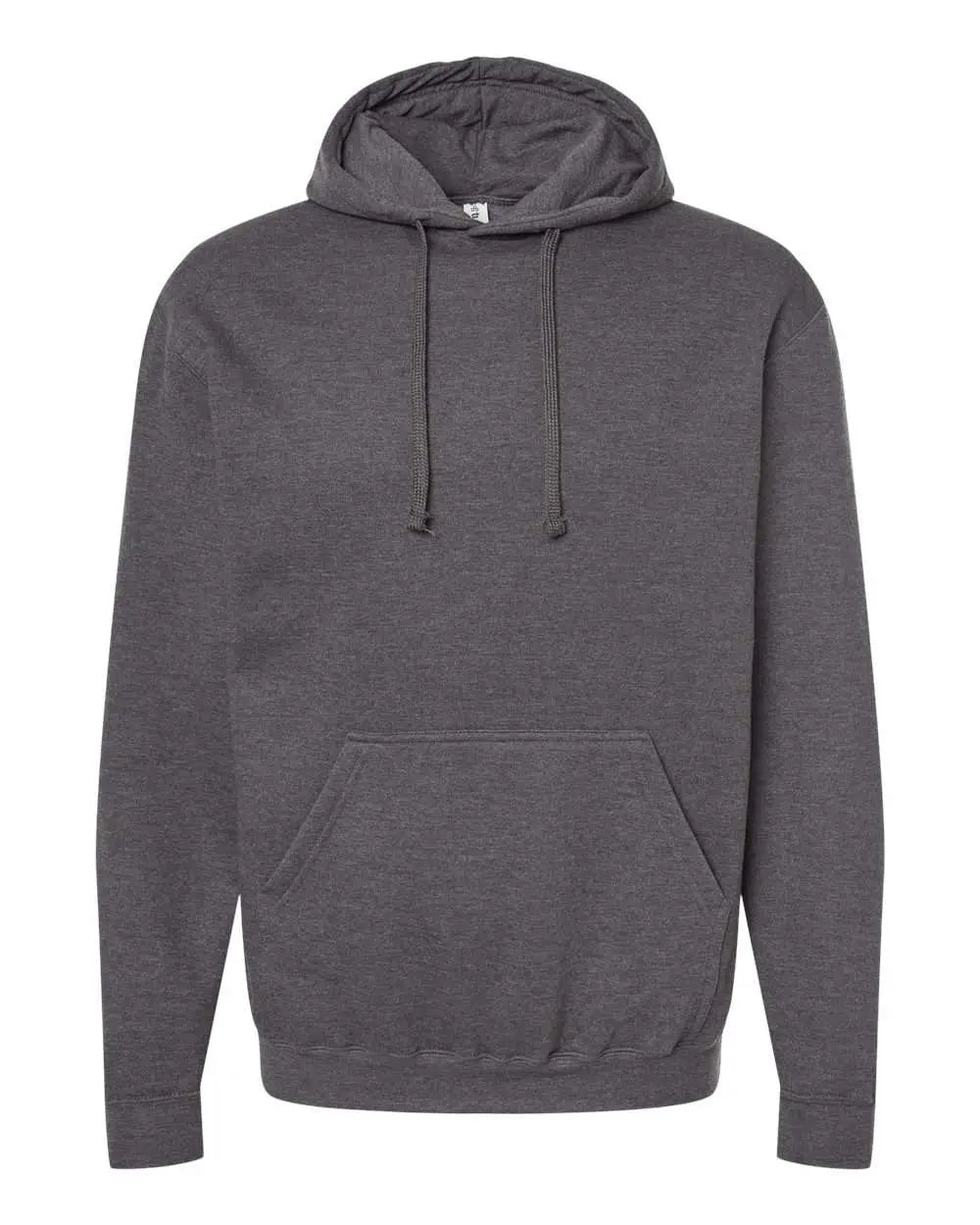 Tultex 320m Fleece Hooded Sweatshirt - 320 - Heather Charcoal - Adult Xs