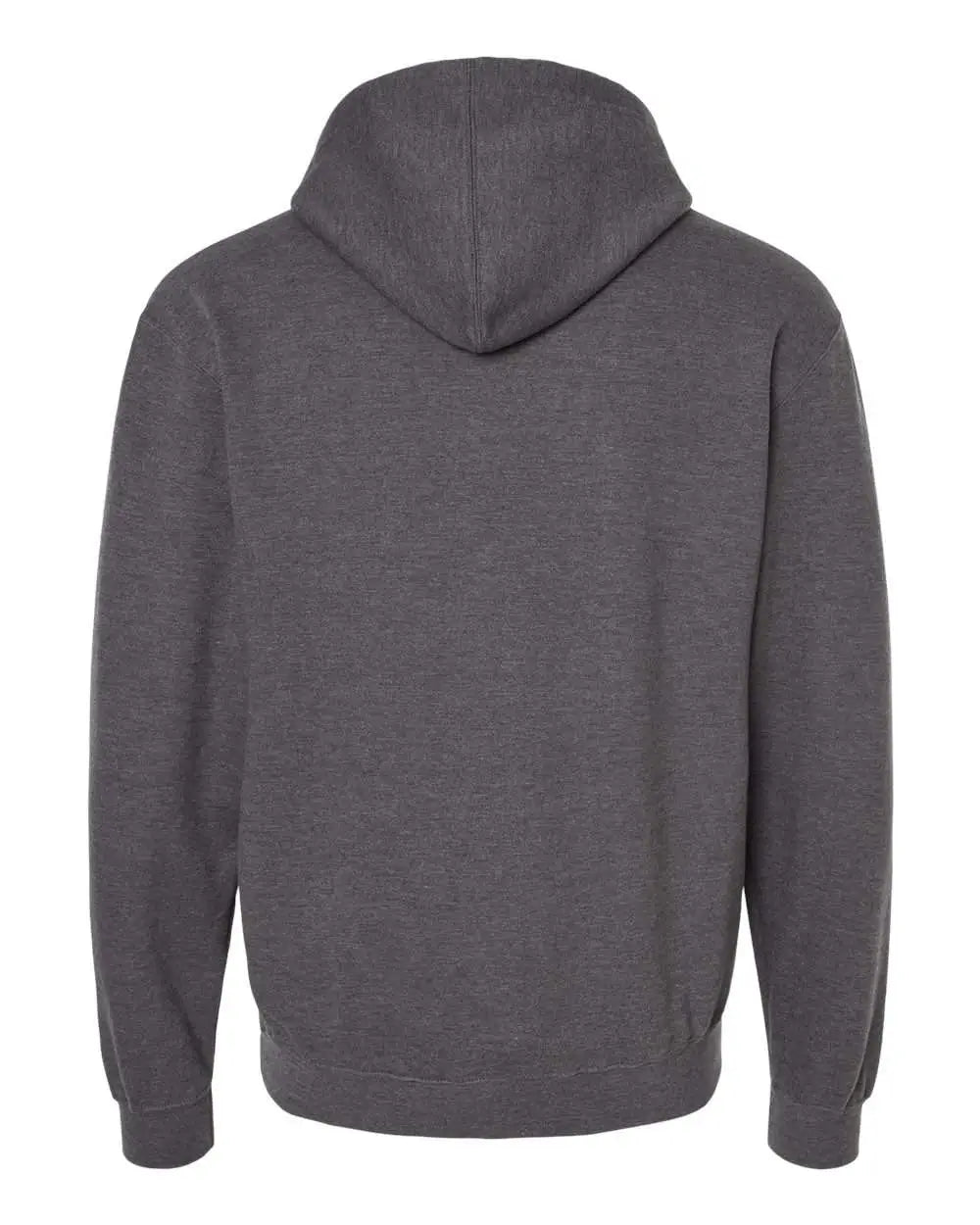 Tultex 320m Fleece Hooded Sweatshirt - 320 - Heather Charcoal