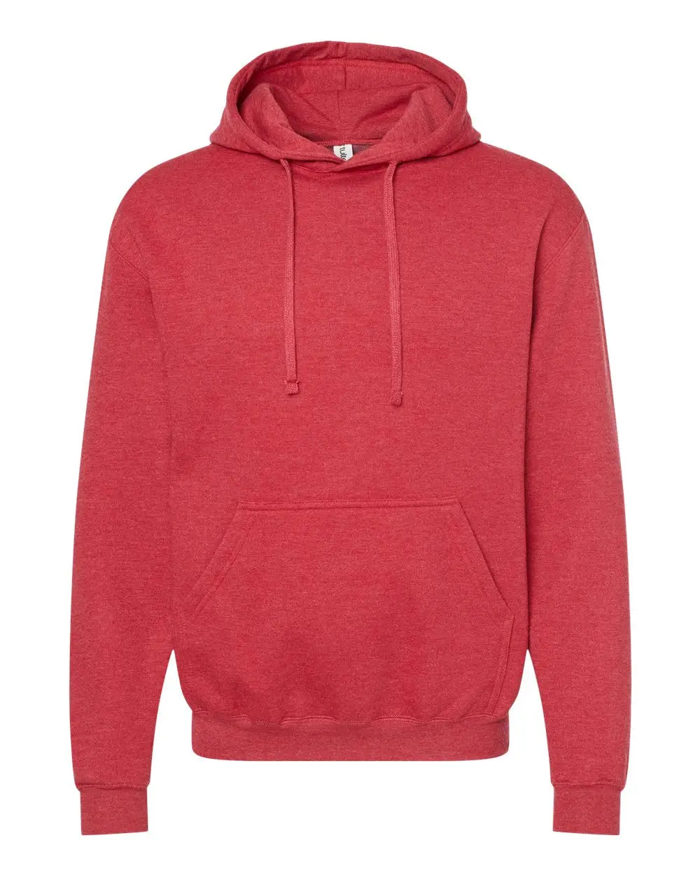 Tultex 320m Fleece Hooded Sweatshirt - 320 - Heather Red - Adult Xs