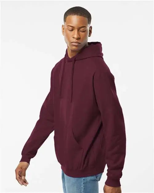 Tultex 320m Fleece Hooded Sweatshirt - 320 - Maroon