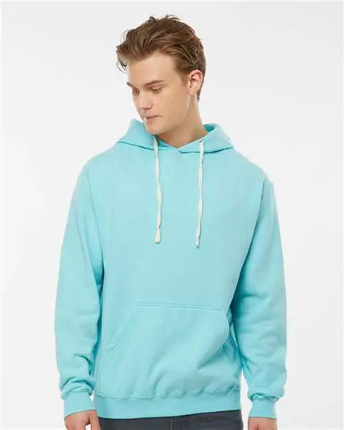 Tultex 320m Fleece Hooded Sweatshirt - 320 - Purist Blue