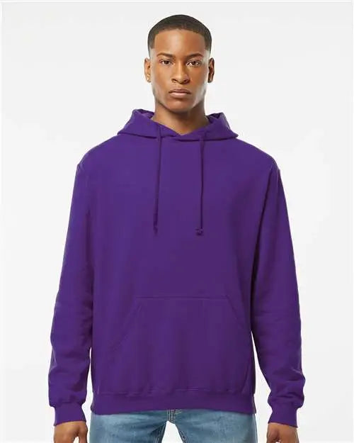 Tultex 320m Fleece Hooded Sweatshirt - 320 - Purple