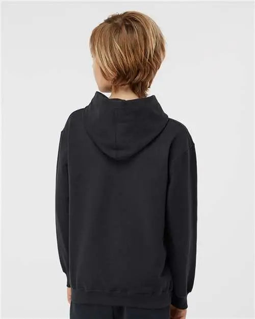 Tultex 320y Youth Hooded Sweatshirt - Black