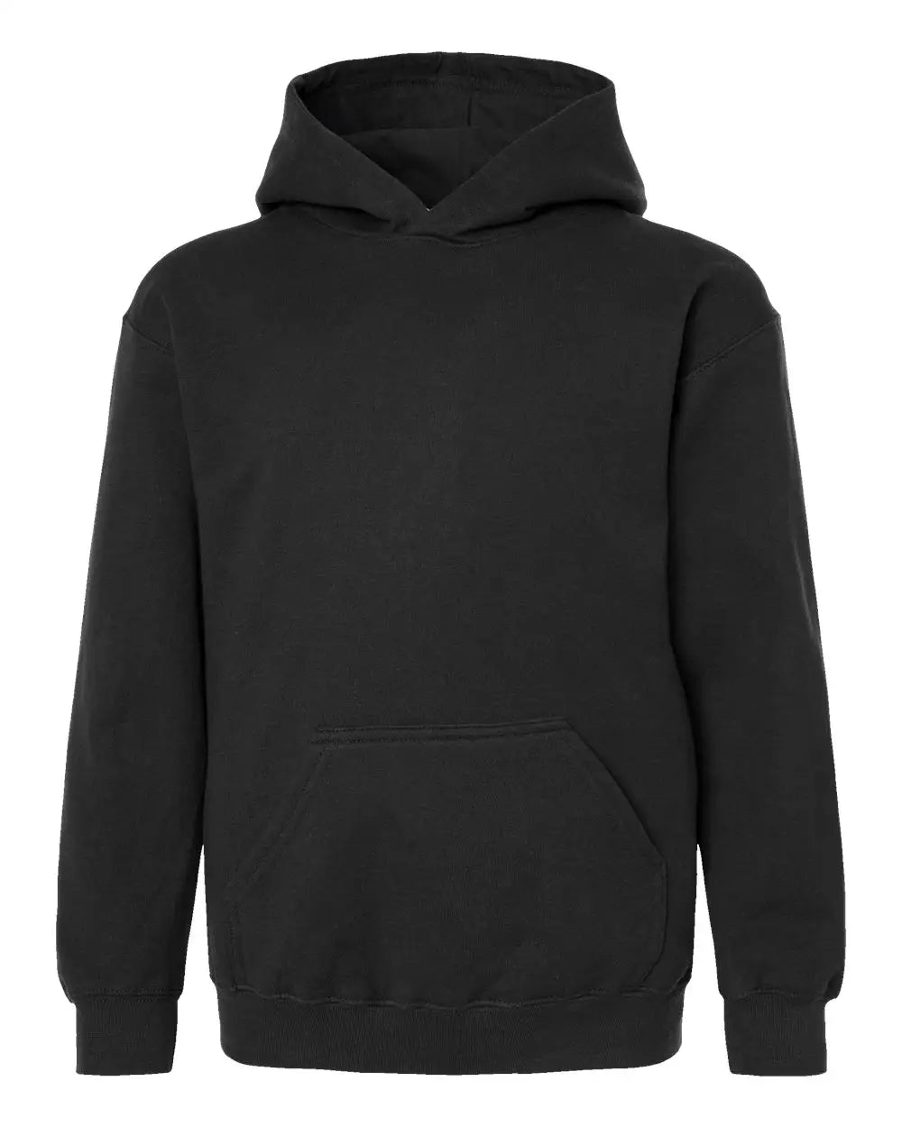Tultex 320y Youth Hooded Sweatshirt - Black - Xs