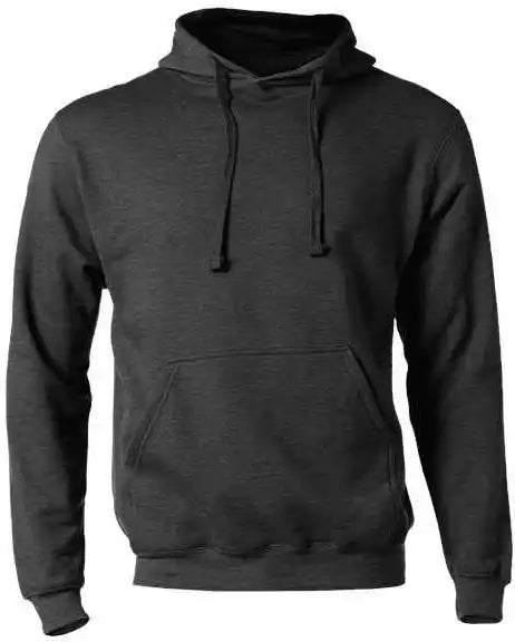 Tultex 320y Youth Hooded Sweatshirt - Heather Charcoal