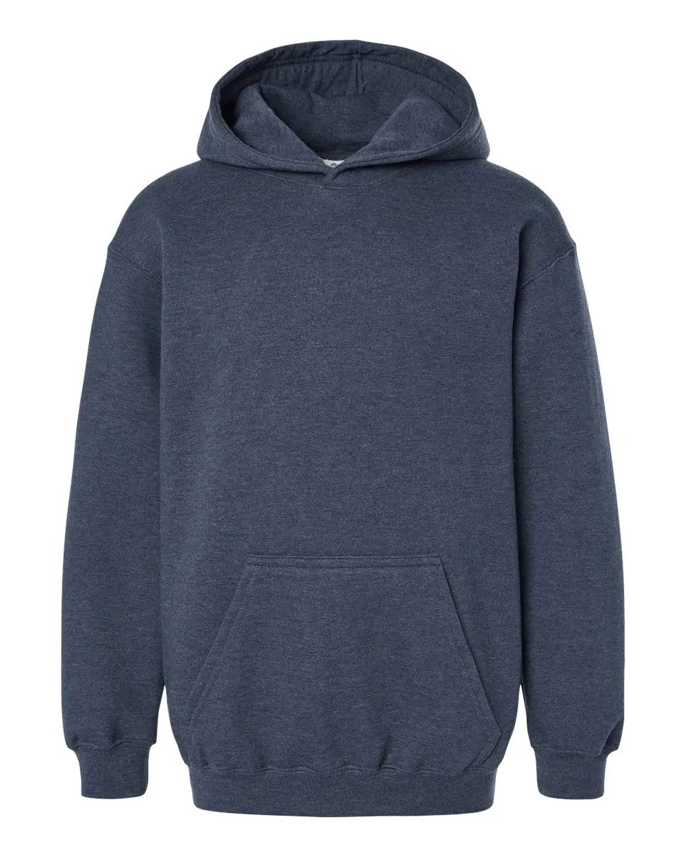 Tultex 320y Youth Hooded Sweatshirt - Heather Denim